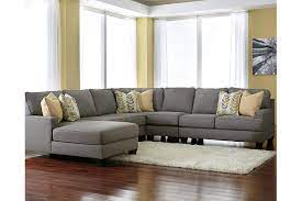 Us furniture retail giant, ashley is best known for its giant homestores packed with affordable furniture suitable for kitting out a first home, or simply updating older pieces. Chamberly 4 Piece Sectional With Chaise Ashley Furniture Homestore