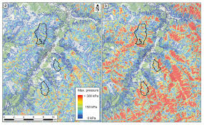 tc relations mapping snow depth in alpine terrain with