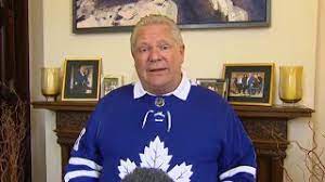 Leafs are not the only ones accepting this loss, ontario premier doug ford also honored a bet he made with his counterpart from quebec. Ontario Premier Doug Ford On Allowing Vaccinated Health Care Workers To Attend Leafs Playoff Game 7 Youtube