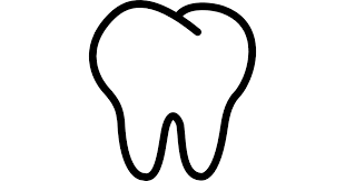 Tooth Outline Free Vector Icons Designed By Freepik Tooth Outline Tooth Clipart Teeth Images