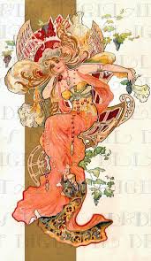 Extravagante Juwelen In Pfirsich Jugendstil Dame Jahrgang Digitale Kunst Nouveau Illustration Digitale Kunst Nouveau Download Art Nouveau Mucha Art Nouveau Poster Art Nouveau Illustration