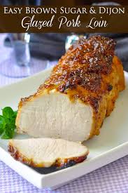 Easy Glazed Brown Sugar And Dijon Pork Loin Rock Recipes Mix melted butter and brown sugar together, then brush on top of the pork loin. easy glazed brown sugar and dijon pork