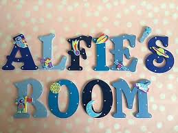Returns made easy · we have everything · >80% items are new Personalised Child Kids Bedroom Wall Door Wooden Letter Name Plaque Sign Plate 4 10 Picclick
