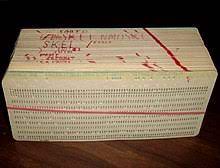 Punched cards were once common in data processing applications or to directly control automated machinery. Computer Programming In The Punched Card Era Wikipedia