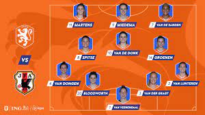 Denzel dumfries, jurriën timber, stefan de vrij, matthijs de ligt, owen wijndal. Wk De Opstelling Van Vanavond Tegen Japan Vrouwenvoetbalnederland