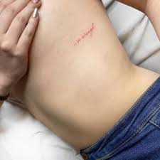 Check spelling or type a new query. Red Ink I M Enough Tattoo