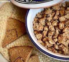 Barley flour bread is low gi bread. The Famous Khobz Ch3ir Tunisian Barley Bread