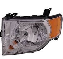Headlight Compatible With Ford Escape Hybrid 2008-2012 CAPA Certified Left Driver Side Headlamp Assembly
