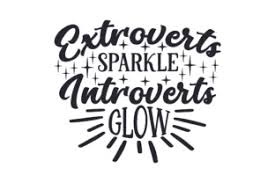 Download icons in all formats or edit them for your. Extroverts Sparkle Introverts Glow Svg Cut Files Free Best Download Svg Cuts Design