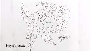 Yawd provides for you free embroidery drawing cliparts. Hand Embrodiary Design How To Draw A Rose Easily For Hand Embroidery 113 Youtube