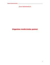 Urgentna Medicinska Pomoc Rezime Predlog Interna Medicina Docsity