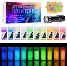 Odor resin glow in the dark resin jewelry molds epoxy casting mould castin craft casting epoxy silicone casting. Amazon De Leuchtender Epoxidharz Farbe Pigment Pulver Mit Uv Lampe 10 Farben Selbstleuchtend Im Dunkeln Epoxid Uv Harz Farbpigment Leuchtpulver Fur Slime Nail Art Malen Acrylfarbe Und Diy Basteln Je 20g