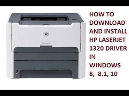 How To Download And Install Hp 1320 In Windows 8 8 1 10 Youtube