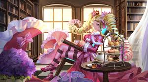 However, dark pink shade and different color combinations like pink and grey, purple, blue. Blond Curly Hair With Pink Dress Anime Character Beatrice Re Zero Blonde Blue Eyes Books Hd Wallpaper Wallpaper Flare