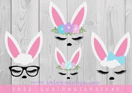 3d svg files designed especially for cricut explore, silhouette cameo, sizzix eclips and many other svg compatible electronic cutting machines. Free Bunny Faces Svg Png Dxf Eps By Caluya Design