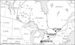 Postal codes for windsor, canada. Location Of Windsor Ontario Canada Adapted From Download Scientific Diagram