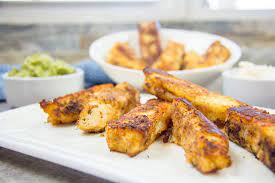 Spicy Halloumi Fries Divalicious Recipes Recipe Best Healthy Soup Recipe Halloumi Baked Halloumi