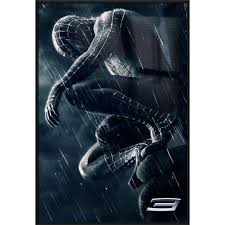 Spiderman 3 movie poster ds 27x40 glossy version + the lord of the rings bonus. Spider Man 3 Framed Marvel Movie Poster Print Advance Venom Crouching On Gargoyle Size 27 X 39 Walmart Com Walmart Com