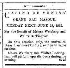 Walter Buckingham (1839-1895)