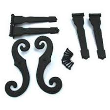 Decorative Vinyl Hinges 4 Hinges 2 S Hooks 002 Black Shutters Exterior Decorative Hinges Shutter Hardware