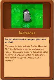Plants vs zombies 2 super hongo nivel 100. Imitadora Wiki Plants Vs Zombies Fandom