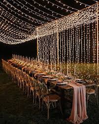This romantic wedding canopy is the perfect way to add elegance to your wedding decor and dress leave the plug accessible. 49 Light Canopies For Indoor And Outdoor Weddings Weddingomania