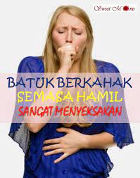 Perlu diperhatikan, sebelum melakukan beberapa cara menghilangkan flek hitam di wajah secara topikal, sebaiknya anda melakukan tes iritasi atau. Ubat Kahak Untuk Ibu Mengandung Omong T
