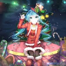 Merry Christmas Anime Giang Sinh Thiệp