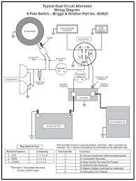 I believe i have it wired right but it runs for a bit and cuts out. Briggs And Stratton Ignition Switch Wiring Diagram