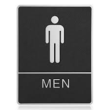 Kelihatannya seperti lambang kemaluan lelaki. Buy Restroom Sign Mens Ada Compliant Braille Sign 6x8 Easy Mounting With Double Sided 3m Tape Great For Offices Businesses Schools Online In Bahrain B07jhvj5k3