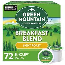 Food & beverage company in waterbury, vermont. Green Mountain Coffee Roasters Breakfast Blend Single Serve Keurig K Cup Pods Light Roast Coffee 72 Count Amazon Com Grocery Gourmet Food