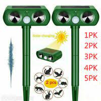 Ultrasonic pest repellers do not use any nasty chemicals or electric shocks. Eliminator Advanced Electric Solar Outdoor Animal And Rodent Pest Repeller For D For Sale Online Ebay