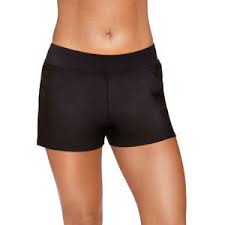 Walmart Collections By Catalina Women S Swim Short With Inner Brief Swim Shorts Women Swim Shorts Women