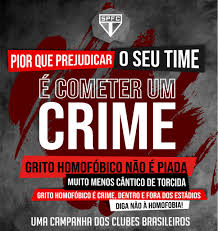 Onde assistir, escalações e arbitragem; Campanha Oficial Do Spfc Contra A Homofobia Juntamente Com Todos Os Clubes Brasileiros Saopaulofc
