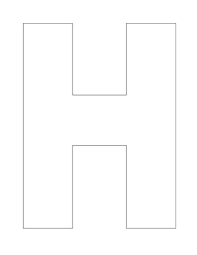 Letter H Template Free Printable Reasons Why Letter H Template Free Printable Is Getting Mor Alphabet Letters To Print Lettering Lettering Alphabet