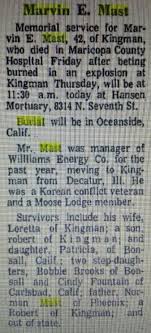 Marvin Eugene Mast (1931-1973)