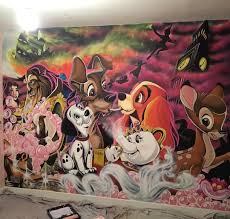 Acengxi paint by numbers disney paint by numbers i love you to the moon back painting by numbers lilo stitch acrylic painting kits lilo and stitch paint by number kits for adults kids beginner 16x20in. Disney Wall Painting Cartoon Characters Novocom Top
