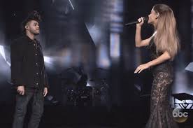 Ariana Grande The Weeknd Perform Love Me Harder On American Music Awards Sidewalk Hustle The weeknd performs at the 2020 amas.