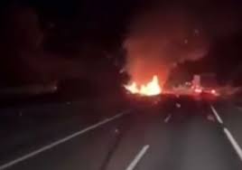Lamborghini in the accident where Diogo Jota died is reduced to ashes,  footage emerges! - Gazeta Express