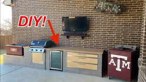 After designing the layout and,. 21 Diy Outdoor Kitchen Plans You Can Build Easily