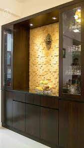 Home Design Can Be Adapted Per Size Crockery And Glassware Storage Showcase With Feature Wall Be Kitchen Units Decor Crockery Unit Crockery Cabinet Design