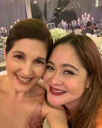 With my beautiful baby sister, That's what she is to me. So love this lady  @manilynreynes27 ❤️❤️❤️ Both Ninangs to @mysheenahalili and @jemanzanero .  Had such a lovely time😀