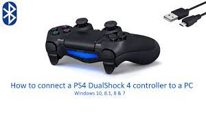 • in this simple tutorial i show you how to connect your ps4 controller to your pc or laptop. Connect A Ps4 Controller To A Pc Or Laptop Usb Bluetooth Windows 10 8 7 Vista Youtube