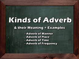 Maybe you would like to learn more about one of these? Kinds Of Adverb 4 Types Of Adverb Their Meaning Examples