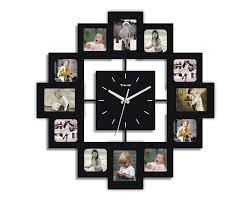 7 Creative Ways To Showcase Yearly School Photos Wall Clock Photo Frame Photo Wall Clocks Frames On Wall