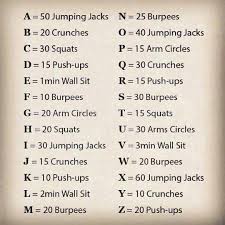 Name Workout Spell Out Your Name And Do Those Moves For Beginners You Can Just Do Your First Name Spell Your Name Workout Alphabet Workout Spell Your Name