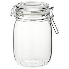 Buy glass bathroom decorative jars and get the best deals at the lowest prices on ebay! Korken Jar With Lid Clear Glass Learn More Ikea