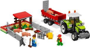 7684 Pig Farm Tractor Lego Lego City Sets Pig Farming
