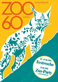 Zoo Magdeburg 60 Jahre Poster Illustration By Theresa Grieben Berlin Art Zoo Magdeburg