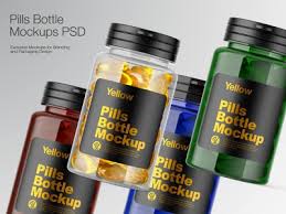 Your resource to discover and connect with designers worldwide. Pills Bottle 3d Mockup Designs Themes Templates And Downloadable Graphic Elements On Dribbble